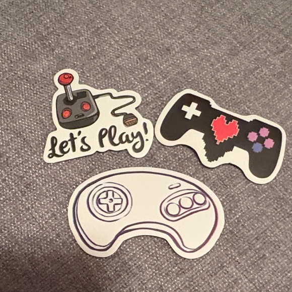 Gaming Console Controller Sticker Set - Picture 2 of 5